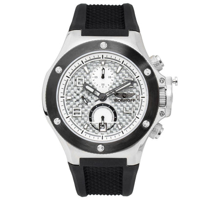 Bobroff Chronograph BF1002M20 men's watch with grey dial