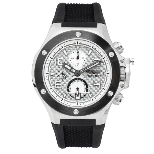 Bobroff Chronograph BF1002M20 men's watch with grey dial