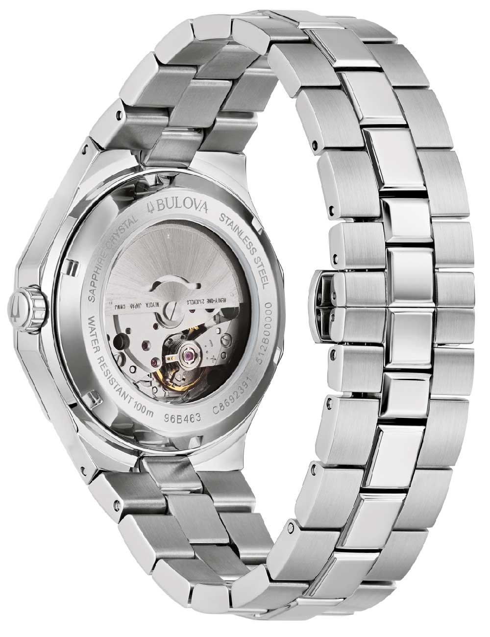 Bulova Classic Automatic 96B463 40mm 10 ATM Blue Dial Men's Watch