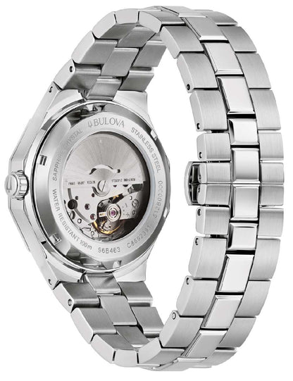 Bulova Classic Automatic 96B463 40mm 10 ATM Blue Dial Men's Watch
