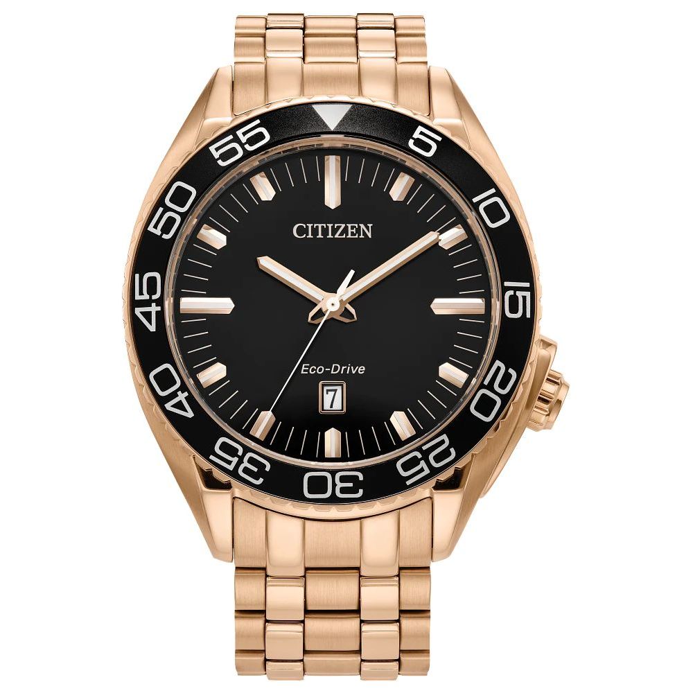 Citizen Carson AW1773-55E men's watch with black dial