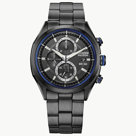 Citizen Eco-Drive Weekender CA0438-52E men's watch with Eco-Drive