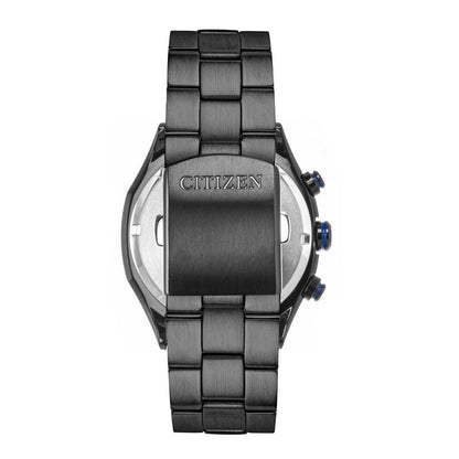 Citizen Eco-Drive Weekender CA0438-52E men's watch with steel case