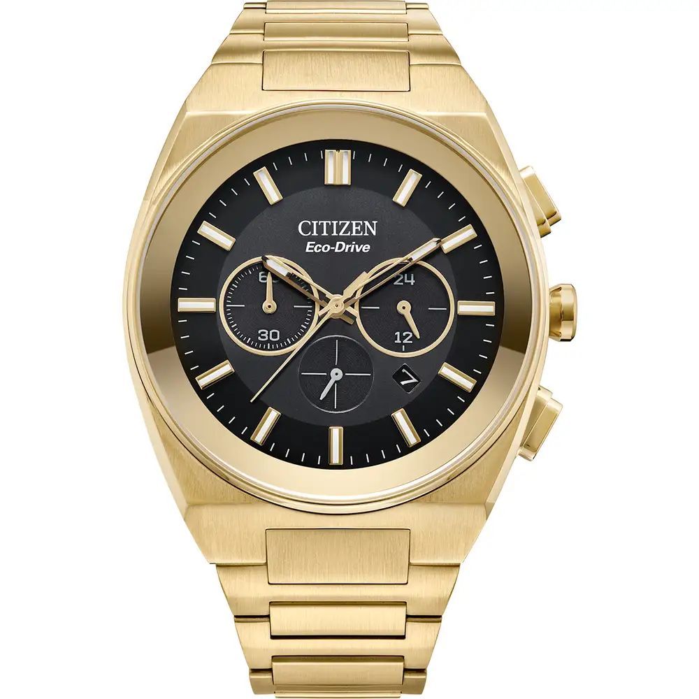 Citizen men's watch with black dial