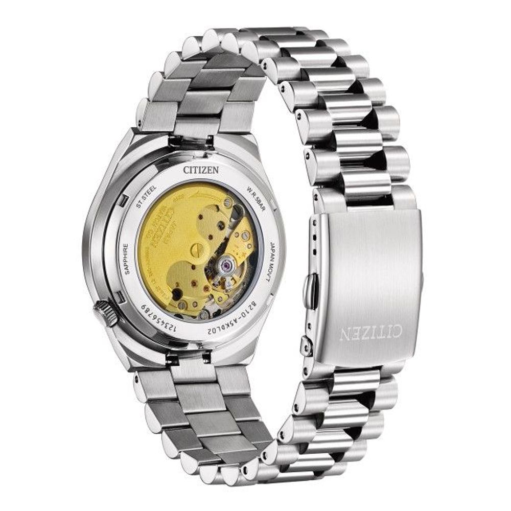 Citizen Tsuyosa Automatic Green unisex watch with steel case