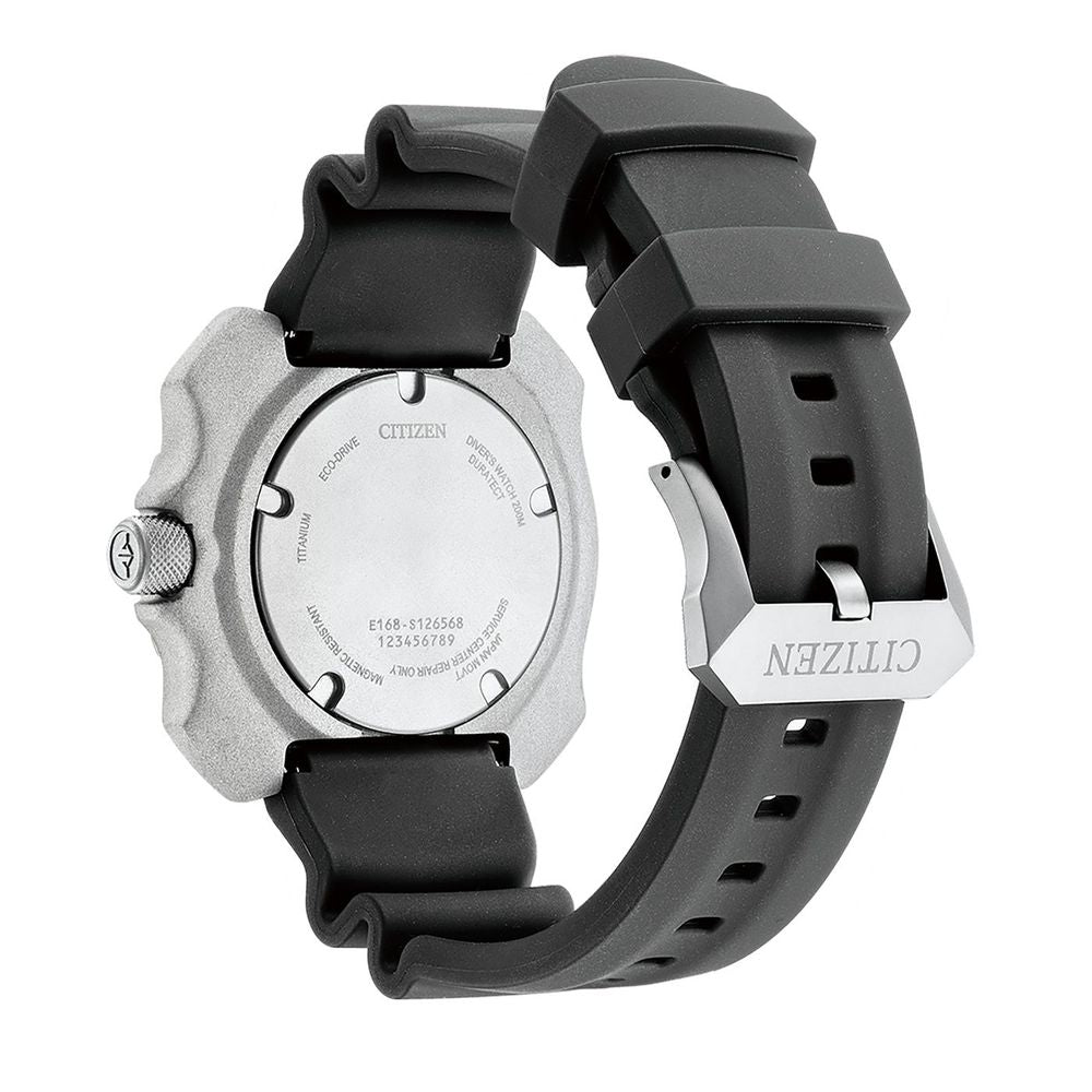 Citizen Promaster Super Black men's watch with 20 ATM resistance