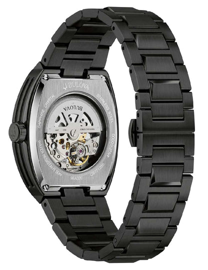 Bulova Maquina Automatic 98A320 40mm 5 ATM Blue Dial Men's Watch