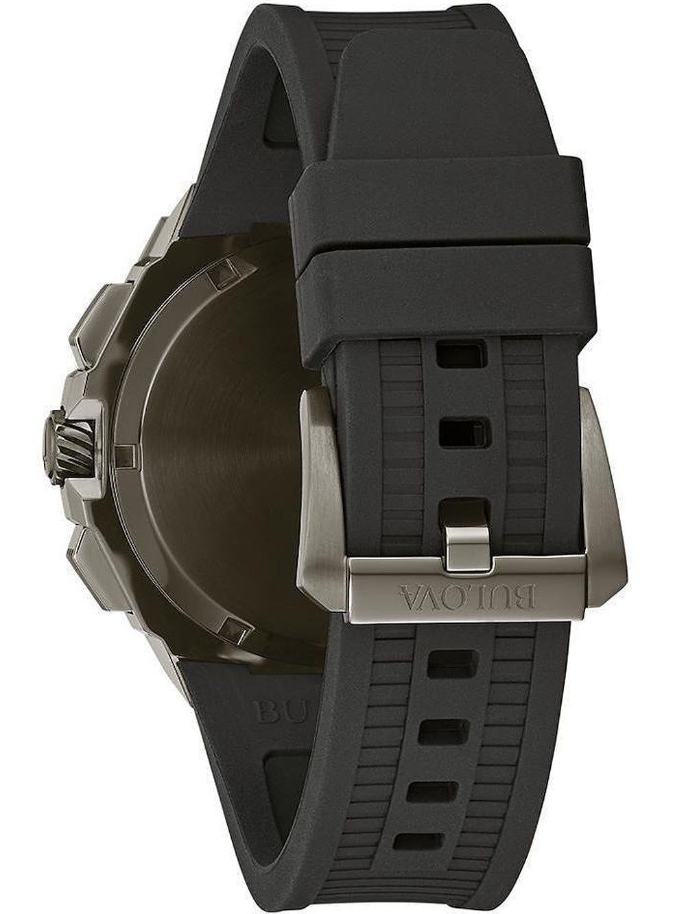 Bulova Precisionist Chrono 98B358 46mm 30 ATM Black Dial Men's Watch