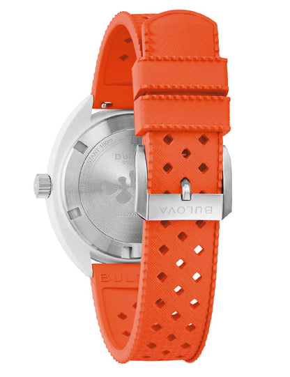 Bulova Snorkel Quartz 98B448 41mm 10 ATM White Dial Men's Watch