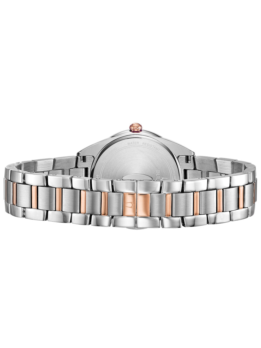 Bulova Klassik Quartz 98P183 34mm 3 ATM White Dial Women's Watch