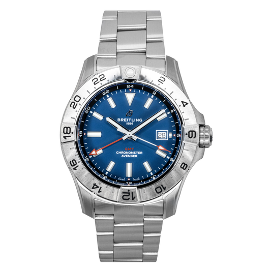 Breitling Avenger A32320101C1A1 men's watch with blue dial