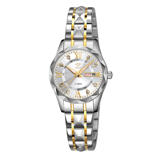 Hodler Romont Women's Watch Silver Gold