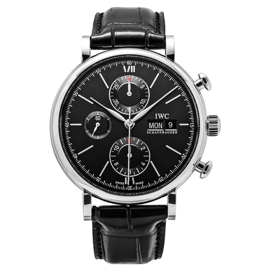 IWC Portofino IW391029 men's watch with black dial