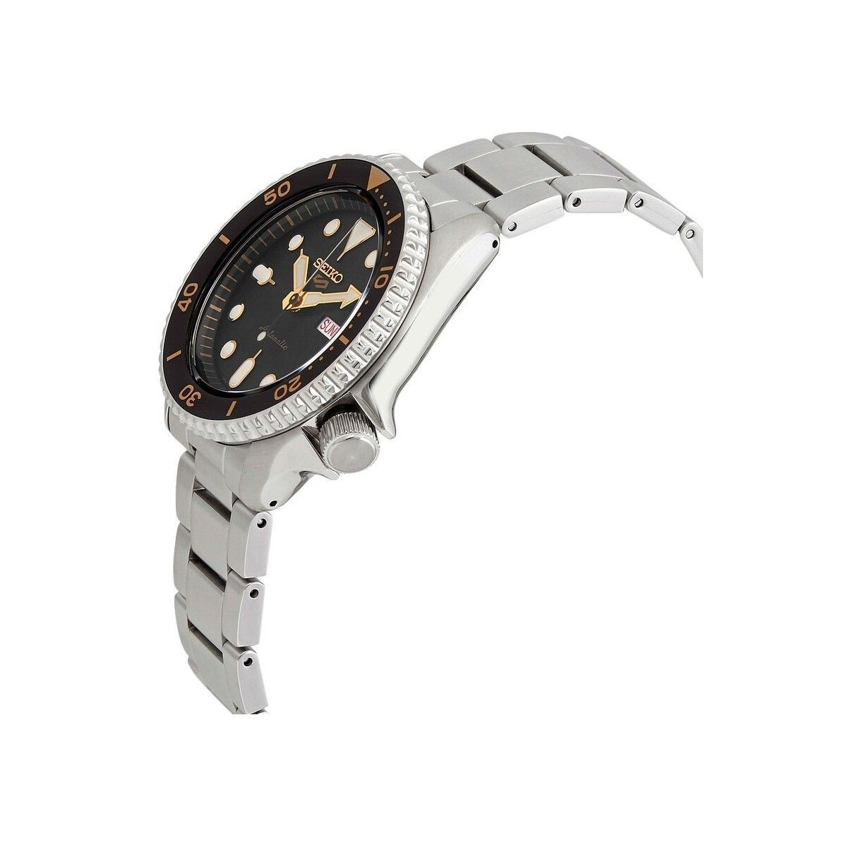 Seiko 5 Military SRPD57K1 men's watch with 42 mm case