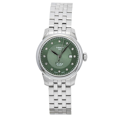 Tissot Le Locle T006.207.11.096.00 women's watch with green dial