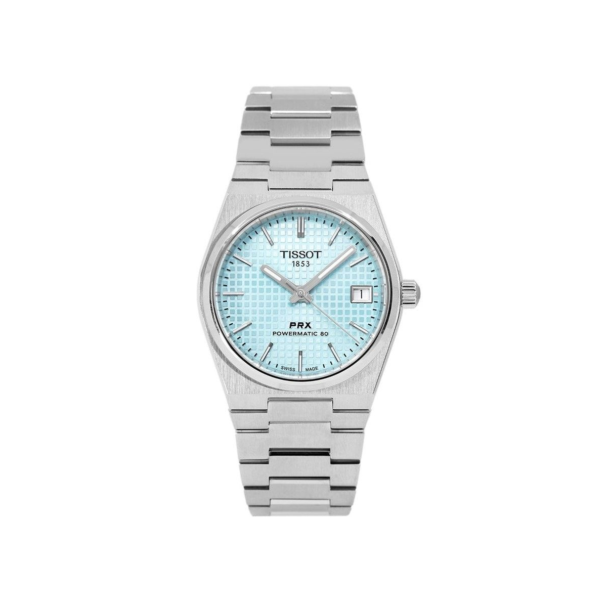Tissot T-Classic T137.207.11.351.00 women's watch with ice blue dial