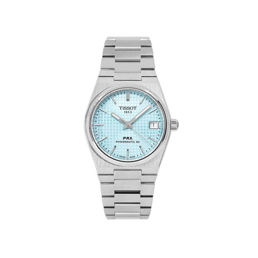 Tissot T-Classic T137.207.11.351.00 women's watch with ice blue dial