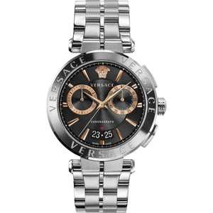 Versace VE1D02423 Men's Quartz Chronograph 45 mm Stainless Steel Watch