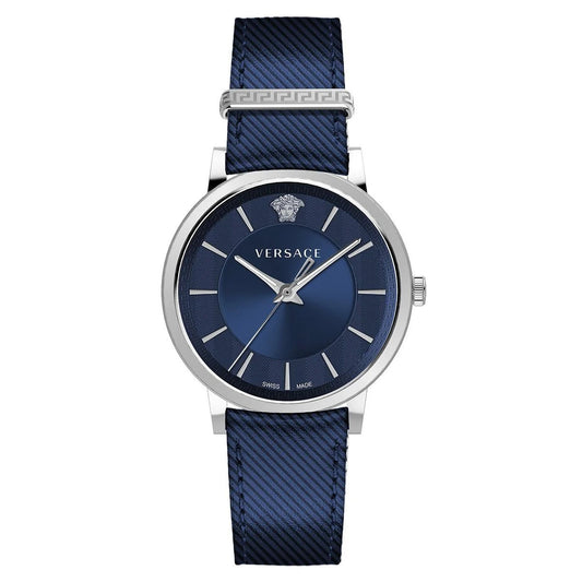 Versace VE5A00120 Unisex Quartz 42 mm Leather Strap Watch