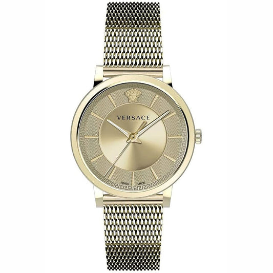 Versace VE5A00720 Unisex Quartz Gold-Tone 42 mm Stainless Steel Watch
