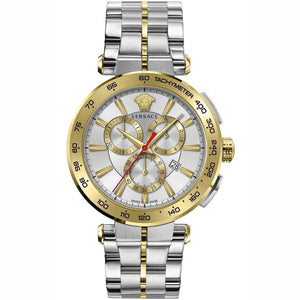 Versace VE6CA0423 Men's Quartz Chronograph 45 mm Stainless Steel Watch