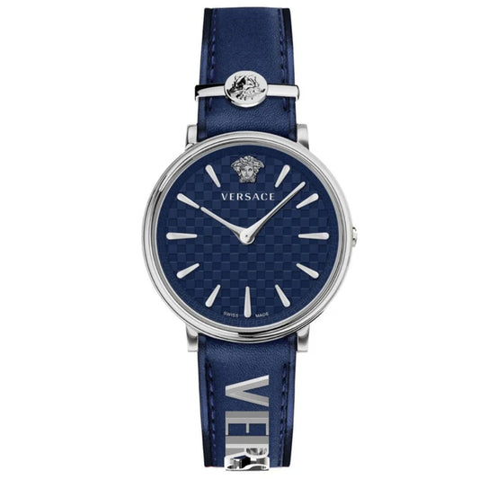 Versace VE8104222 Women's Quartz 38 mm Leather Strap Watch