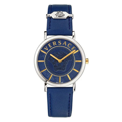 Versace VEK400121 Women's Quartz 36 mm Leather Strap Watch