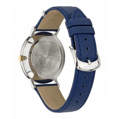 Versace VEK400121 Women's Quartz 36 mm Leather Strap Watch
