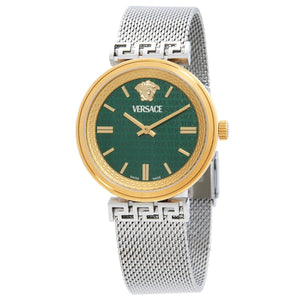 Versace VETCA0524 Women's Quartz Gold-Tone 36 mm Stainless Steel Watch