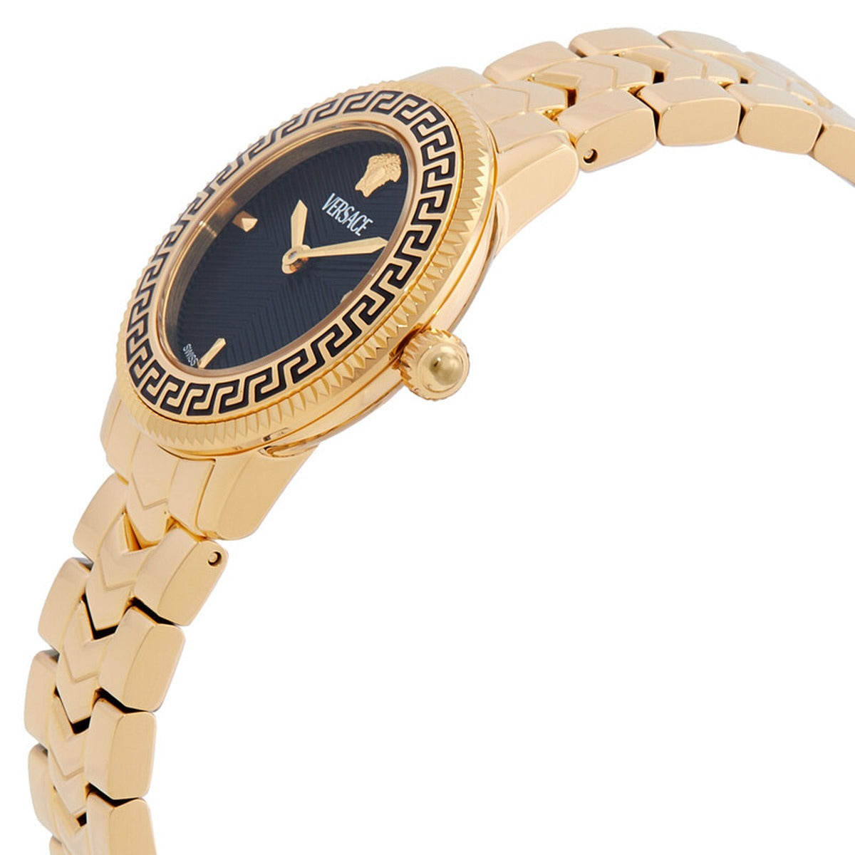 Versace VEUCA0824 Women's Quartz Gold-Tone 30 mm Stainless Steel Watch