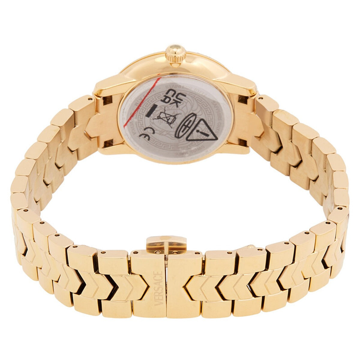 Versace VEUCA0824 Women's Quartz Gold-Tone 30 mm Stainless Steel Watch