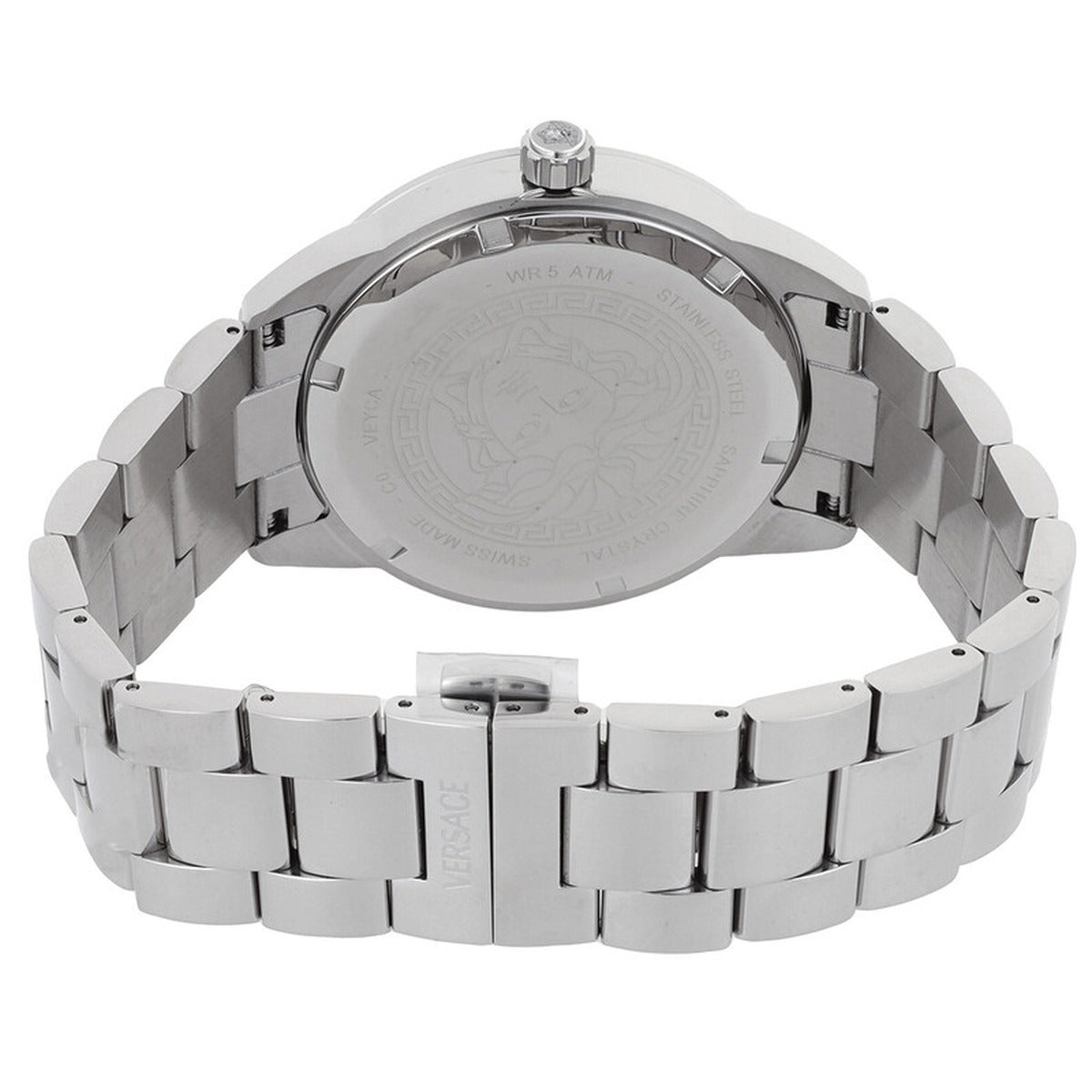 Versace VEYCA0324 Men's Quartz 43 mm Stainless Steel Watch