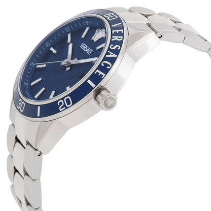 Versace VEYCA0424 Men's Quartz 43 mm Stainless Steel Watch