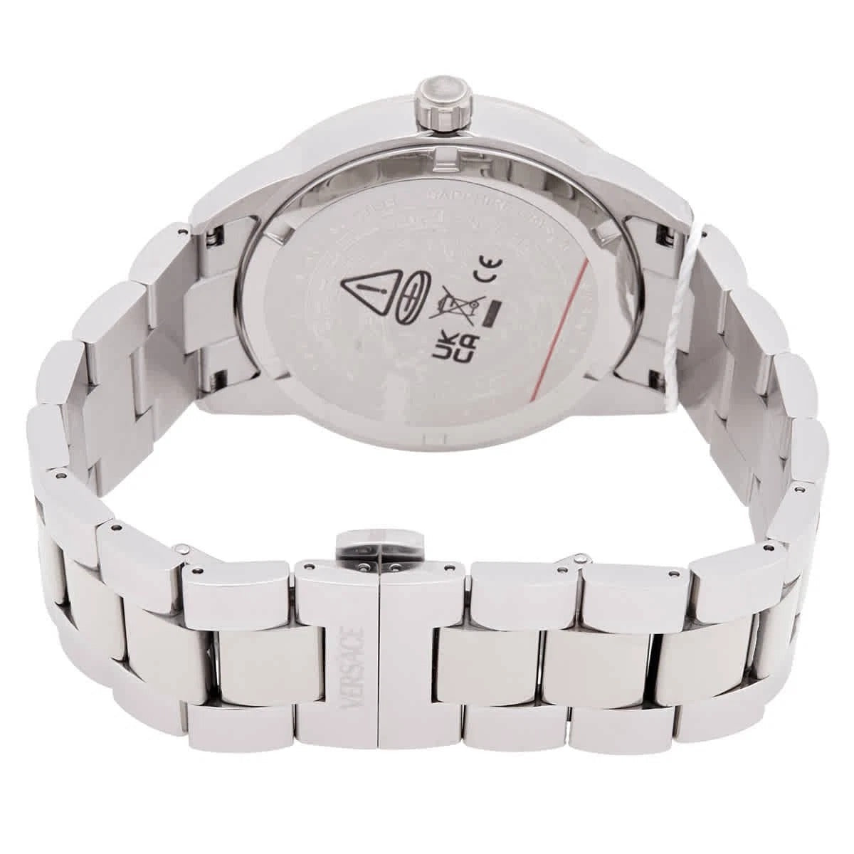 Versace VEYCA0424 Men's Quartz 43 mm Stainless Steel Watch