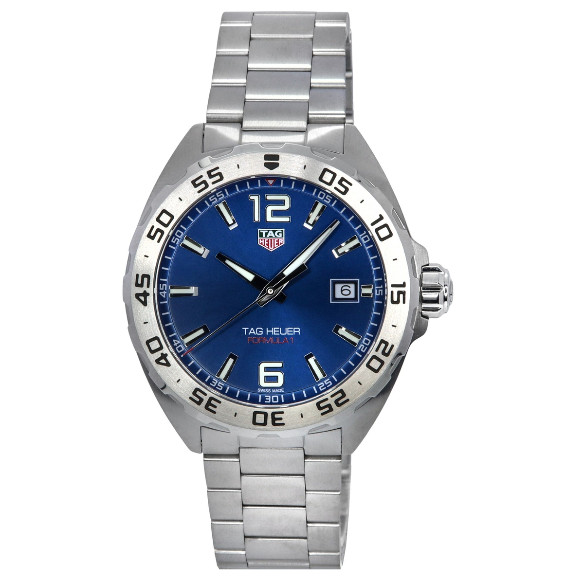 TAG Heuer Formula 1 WAZ1118.BA0875 men's watch with blue dial