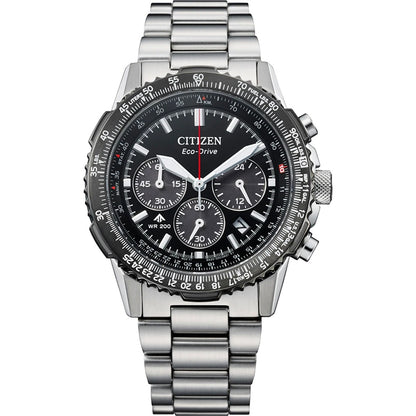 Citizen Sky Stainless Steel Black Dial 39mm Watch
