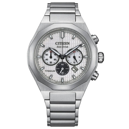 Citizen Titanium Bracelet White Dial Men's Watch
