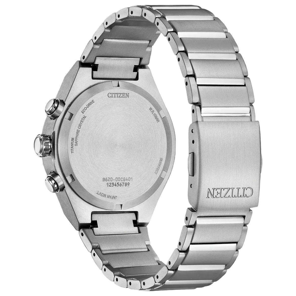 Citizen Titanium Bracelet White Dial Men's Watch