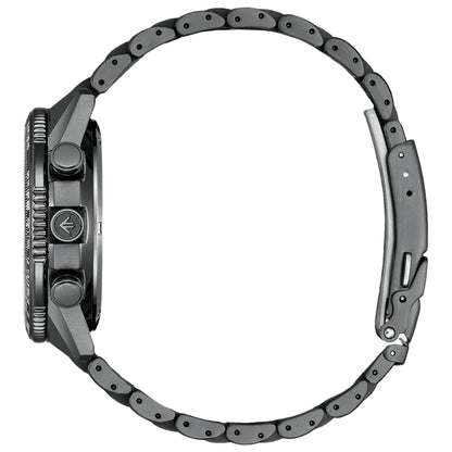 Citizen Promaster Stainless Steel Lcd, Black Dial Men's Watch