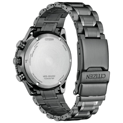 Citizen Promaster Stainless Steel Lcd, Black Dial Men's Watch