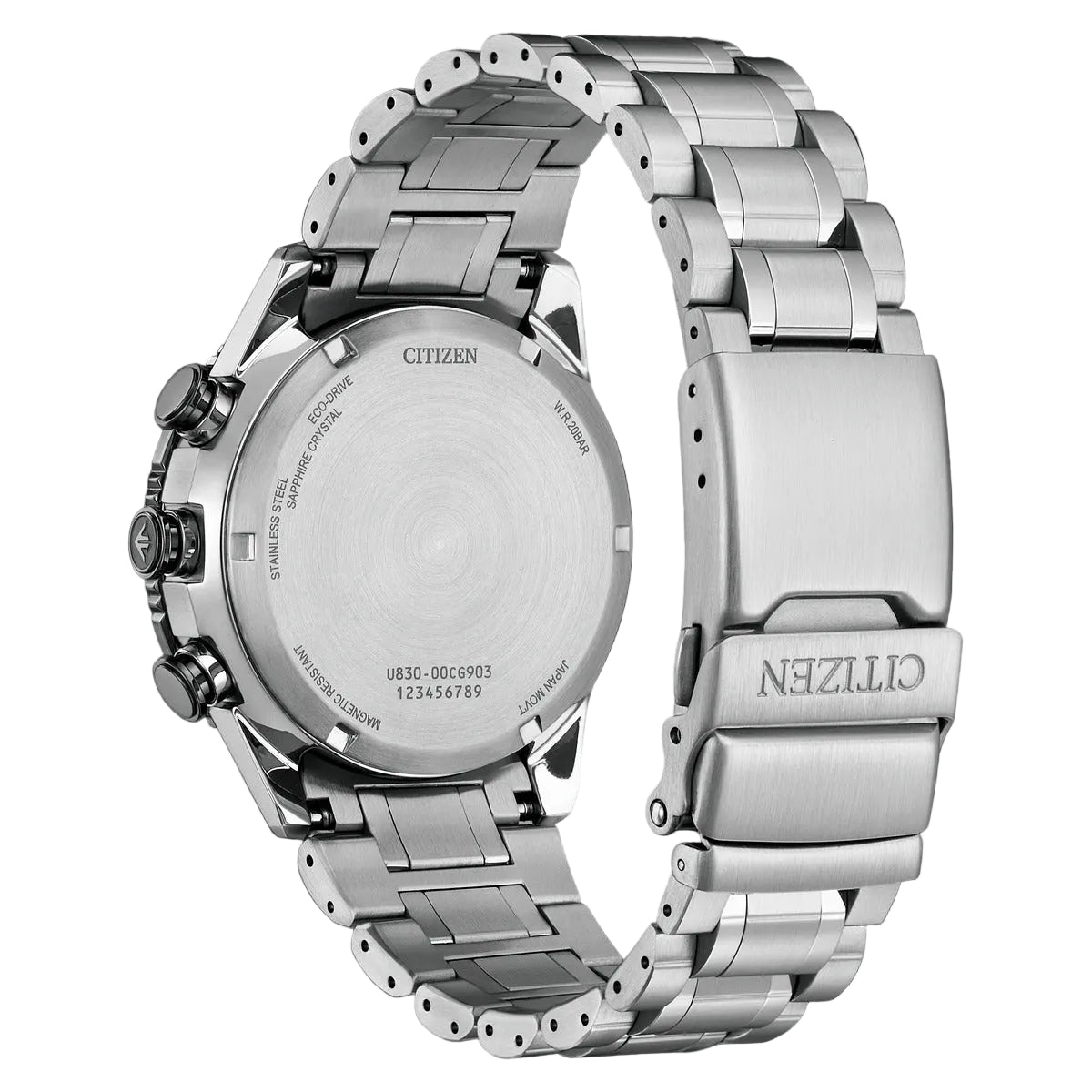 Citizen Stainless Steel Gray Dial 43mm Men's Watch