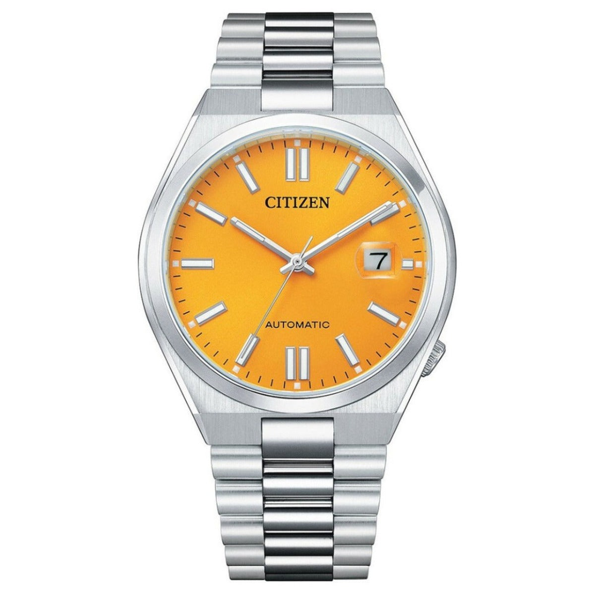 Citizen Citizen Collection Stainless Steel Orange Dial Men's Watch