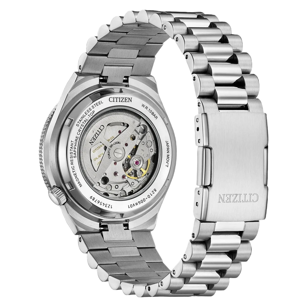 Citizen Stainless Steel Navy Dial 40mm Watch