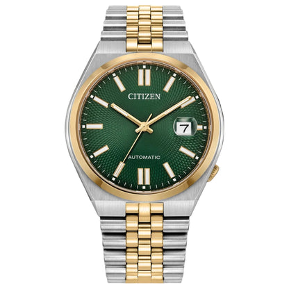 Citizen Stainless Steel Green Dial 40mm Men's Watch