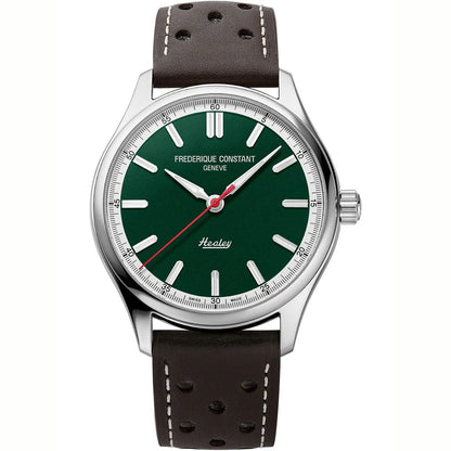Frederique Constant Stainless Steel Green Dial 40mm Men's Watch
