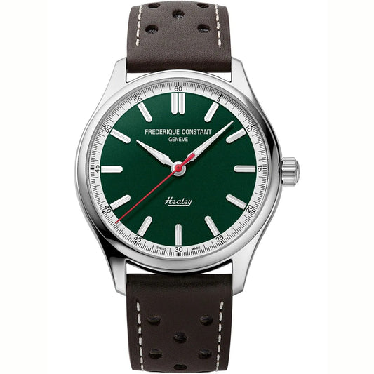 Frederique Constant Stainless Steel Green Dial 40mm Men's Watch