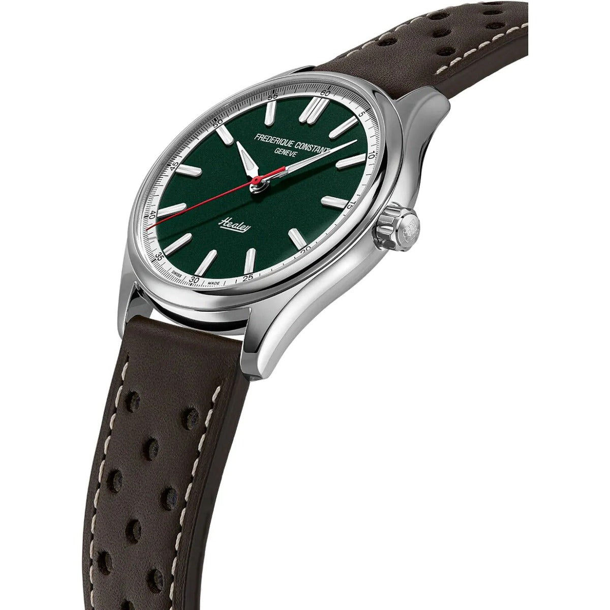 Frederique Constant Stainless Steel Green Dial 40mm Men's Watch