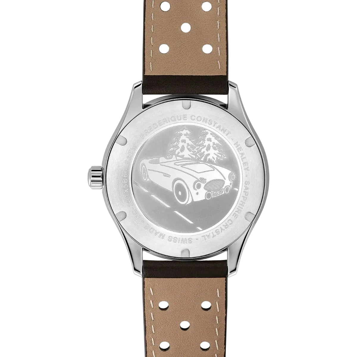 Frederique Constant Stainless Steel Green Dial 40mm Men's Watch