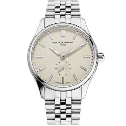 Frederique Constant Stainless Steel Grey Dial 39mm Men's Watch