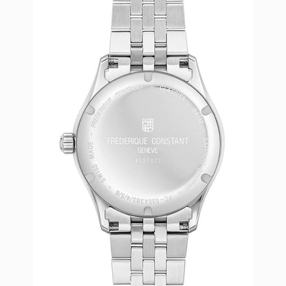 Frederique Constant Stainless Steel Grey Dial 39mm Men's Watch